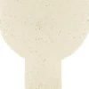 Dijk Natural Collections vaas op voet Paolo wit 25 x 7,5 x 25,5 cm