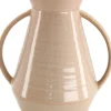 Dijk Natural Collections vaas roze / beige 19,5 x 15,5 x 24 cm