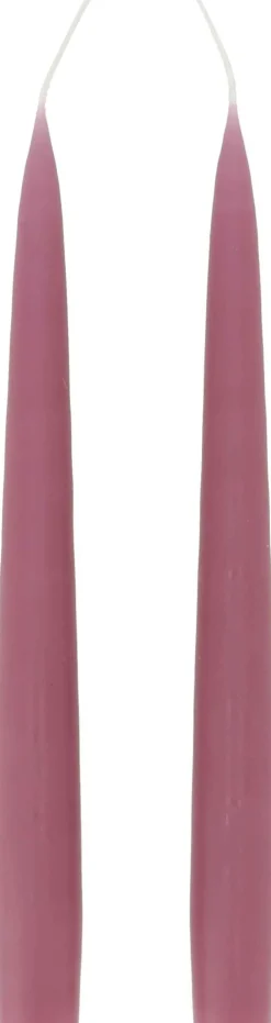 dinerkaars Danish Dip donkerroze 16 uur D 2,2 H 25 cm 2 stuks