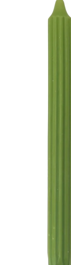 Dinerkaars Ribbed groen 7 uur D 2,2 H 24 cm