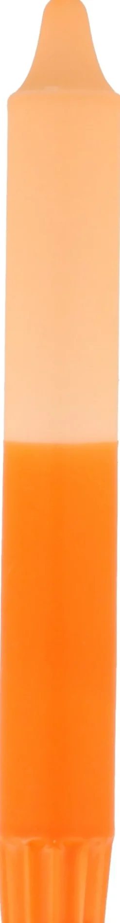 Dippy dinerkaars Dubbeldip oranje 6 uur D 2,1 H 19 cm