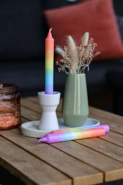 Dippy dinerkaars Regenboog 6 uur D 2,1 H 19 cm