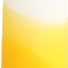 Dippy dinerkaars Triple geel / wit 6 uur D 2,1 H 19 cm