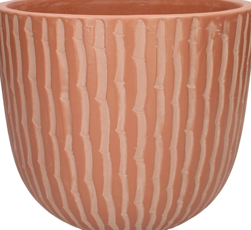 Duif bloempot Bell zalm D 27 H 24cm