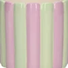 Duif bloempot Bliss paars /groen D 12,5 H 12 cm