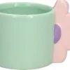 Duif bloempot Flori groen D 10,2 H 7,3 cm