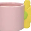 Duif bloempot Flori roze D 10,2 H 7,3 cm
