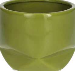 Duif bloempot Levi groen D 14 H 10,5 cm