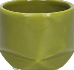 Duif bloempot Levi groen D 8,2 H 6,2 cm