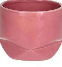 Duif bloempot Levi roze D 12,5 H 9,5 cm