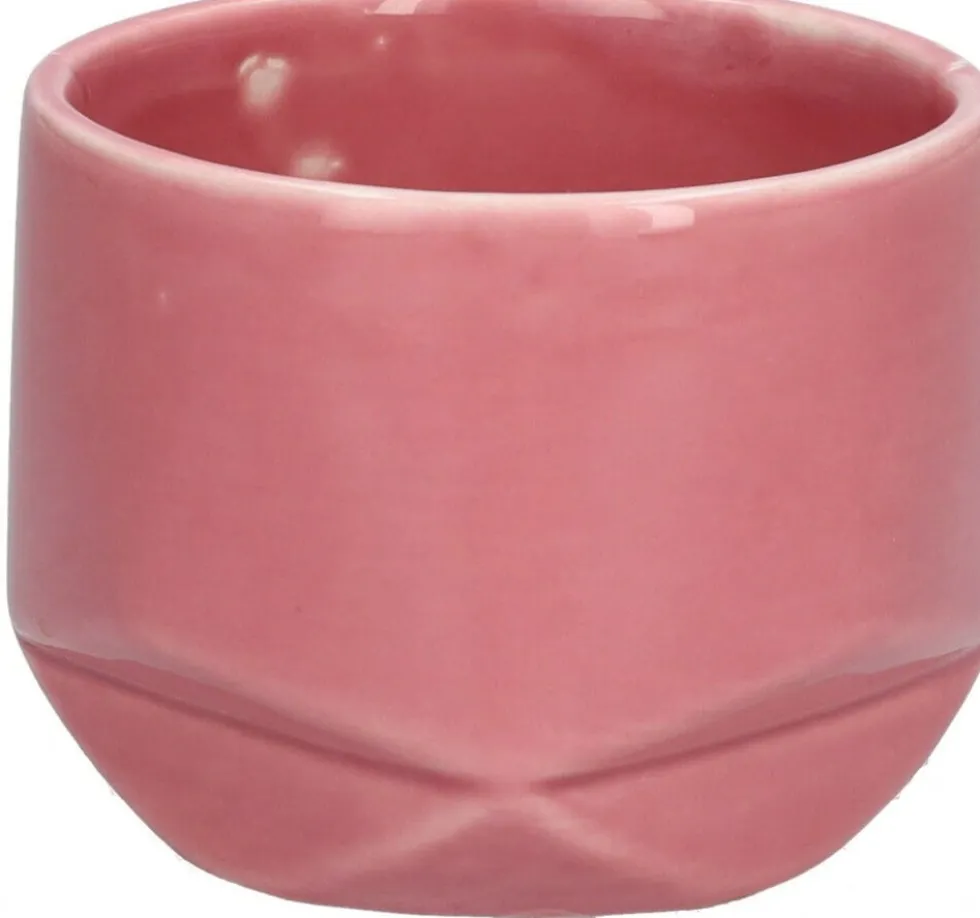 Duif bloempot Levi roze D 8,2 H 6,2 cm
