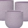 Duif bloempot Lila paars D 11,5 H 11 cm