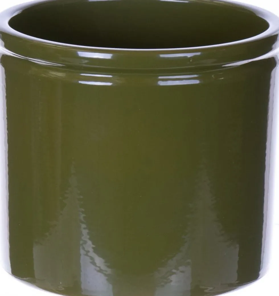 Duif bloempot Lucca groen D 14 x H 12,5 cm