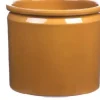 Duif bloempot Lucca oranje D 14 H 12 cm