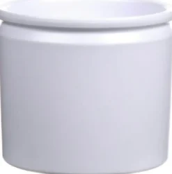 Duif bloempot Lucca wit D 14 H 12 cm