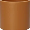Duif bloempot Maceo caramel D 7,5 H 7 cm