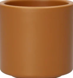 Duif bloempot Maceo caramel D 7,5 H 7 cm