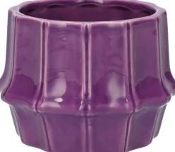 Duif bloempot Mellow paars D 14 H 9,5 cm