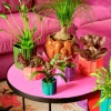 Duif bloempot Mellow paars D 12 H 8,5 cm