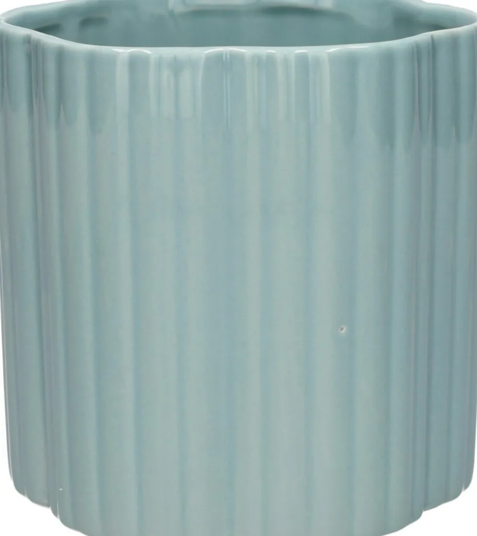 Duif bloempot Nova blauw D 14,2 H 14,2 cm