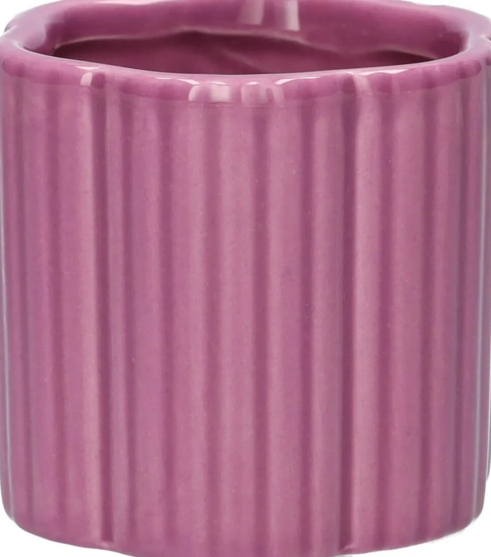 Duif bloempot Nova paars D 7,5 H 7 cm