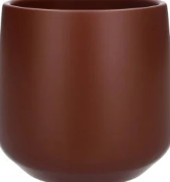 Duif bloempot Puglia bruin D 14,5 H 13,5 cm