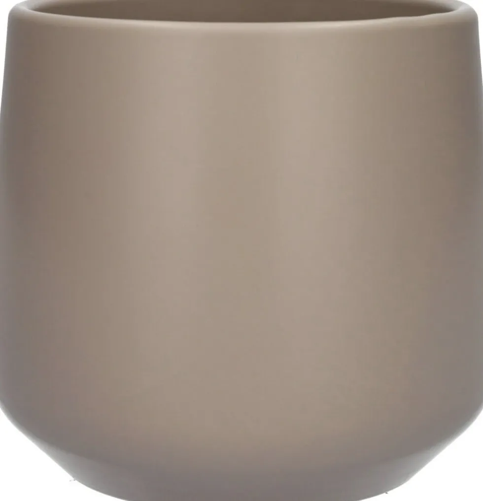 Duif bloempot Puglia grijs D 14,5 H 13,5 cm