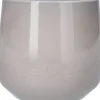 Duif bloempot Puglia taupe D 14,5 H 13,5 cm