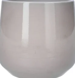 Duif bloempot Puglia taupe D 14,5 H 13,5 cm