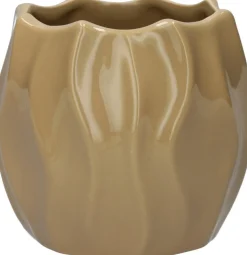 Duif bloempot Sari bruin D 13,3 H 12 cm