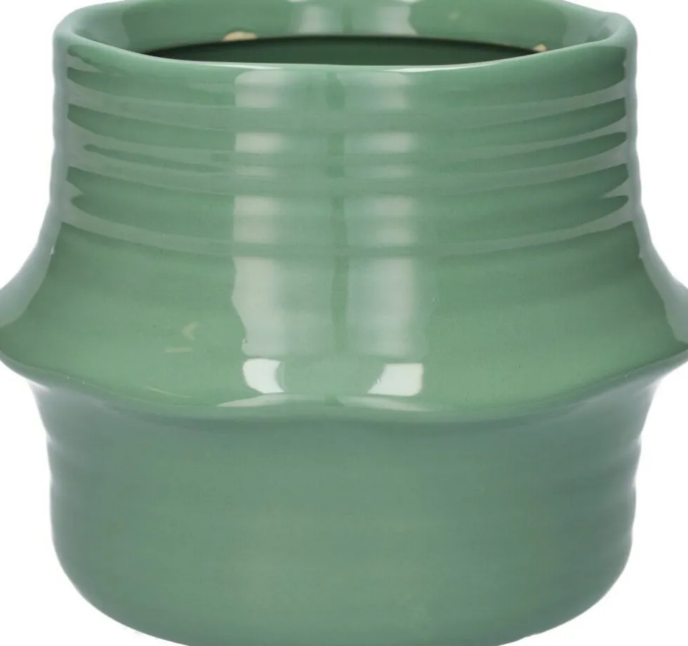 Duif bloempot Valino groen D 17,3 H 13,4 cm