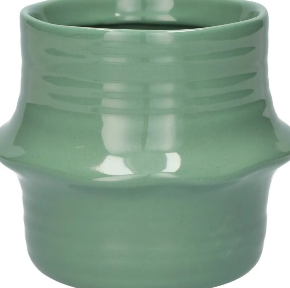 Duif bloempot Valino groen D 13 H 11,1 cm