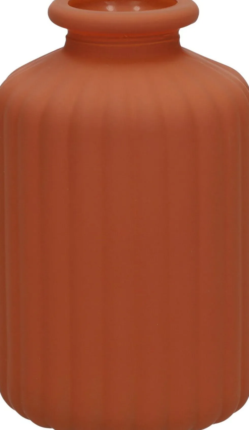 Duif fles Caro terracotta D 6,2 H 10 cm