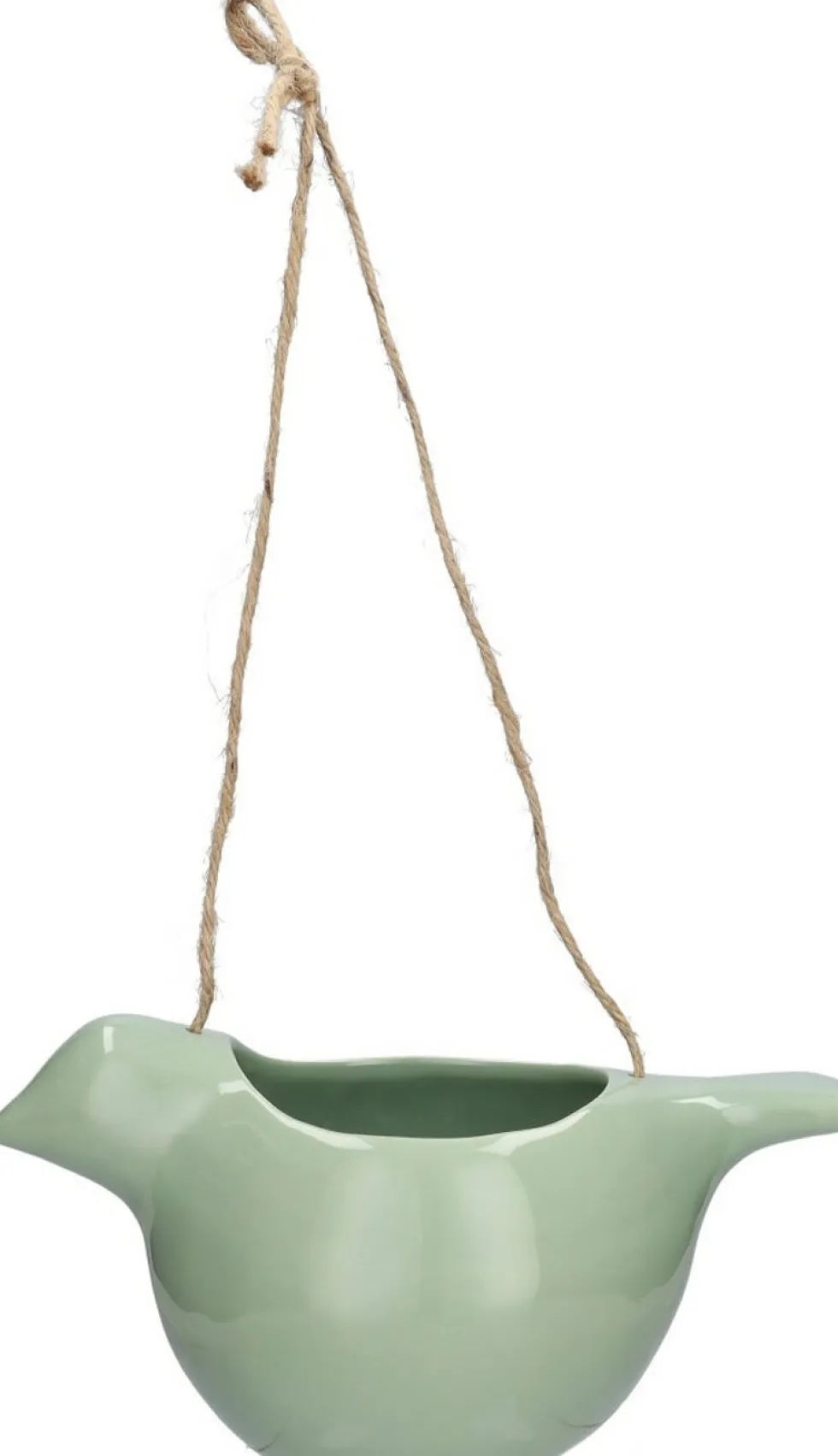 Duif hangpot Viva groen 25,6 x 14,6 x 12,4 cm