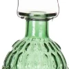 Duif hangvaas Louvre groen D 7,1 H 21 cm