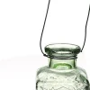 Duif hangvaas Louvre groen D 6,5 H 12,5 cm