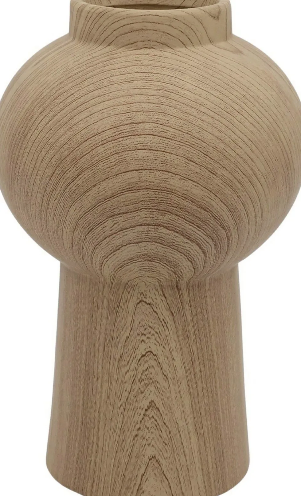 Duif vaas Alara naturel D 12,8 H 20 cm