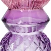 Duif vaas Beverly roze / paars D 7 H 18,5 cm