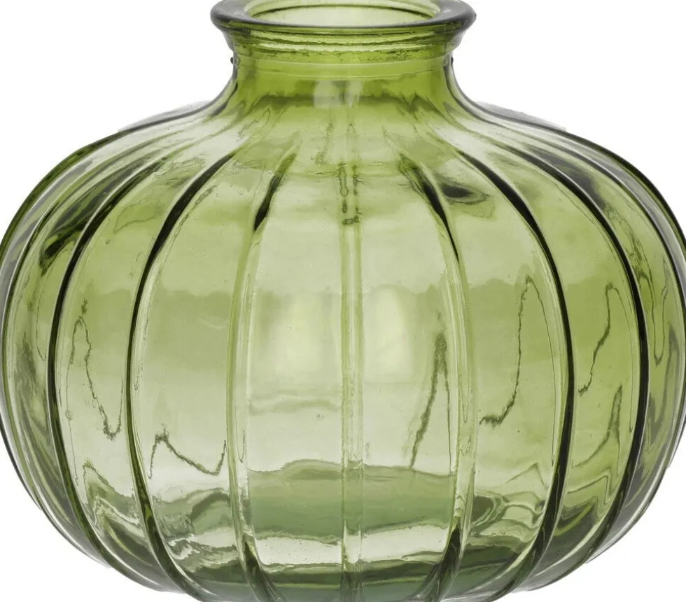 Duif vaas Carmen groen D 10,5 H 8,5 cm