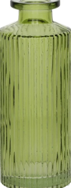 Duif vaas Caro groen D 5,2 H 13,2 cm