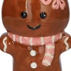 Duif vaas Cookie bruin / roze / wit D 8,6 H 18 cm
