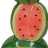 Duif vaas Fruity rood / groen 11,7 x 10 x 21 cm