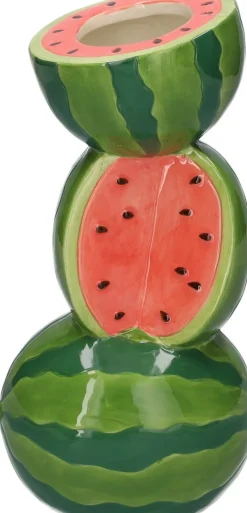 Duif vaas Fruity rood / groen 11,7 x 10 x 21 cm