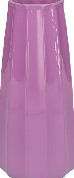 Duif vaas Gemma paars D 10 H 21 cm