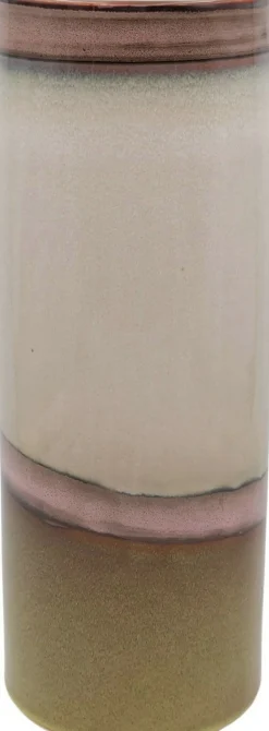 Duif vaas Horizon roze / groen / crème D 13 H 35,2 cm