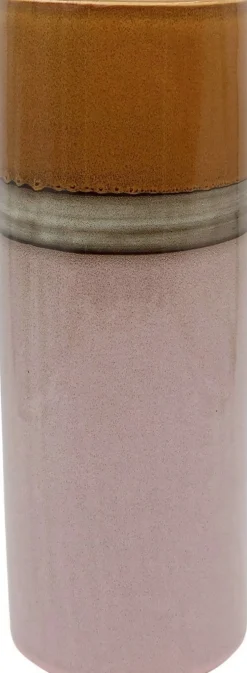 Duif vaas Horizon roze / oranje D 9 H 25 cm