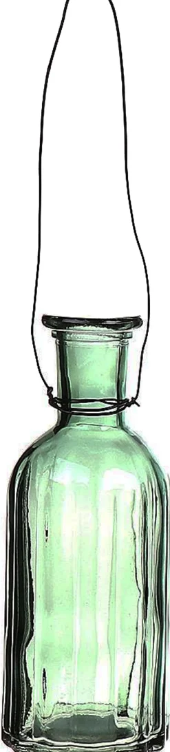 Duif vaas Louvre groen D 7 H 19 cm