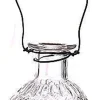Duif vaas Louvre transparant D 7 H 20 cm