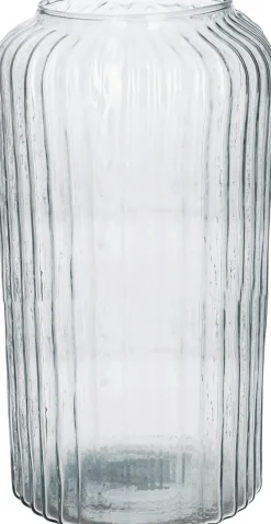 Duif vaas Nubia transparant D 15 H 30 cm