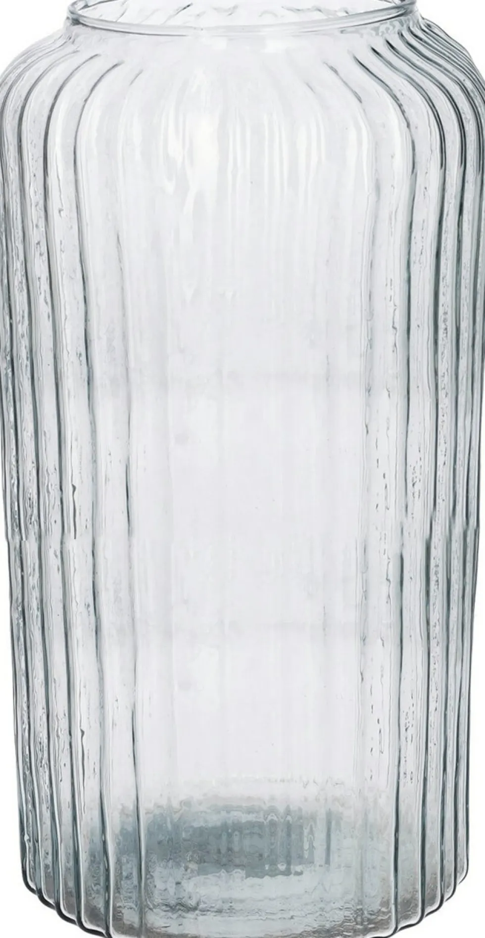 Duif vaas Nubia transparant D 15 H 30 cm